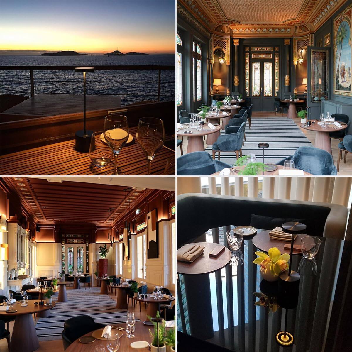 Alt View 3. Stamp n Camp - SAKRINGT Cordless Table Lamp Rechargeable 5000mAh Battery Operated Portable LED Table Light Dimming Desk Lamp for... - 2Pack Gold.