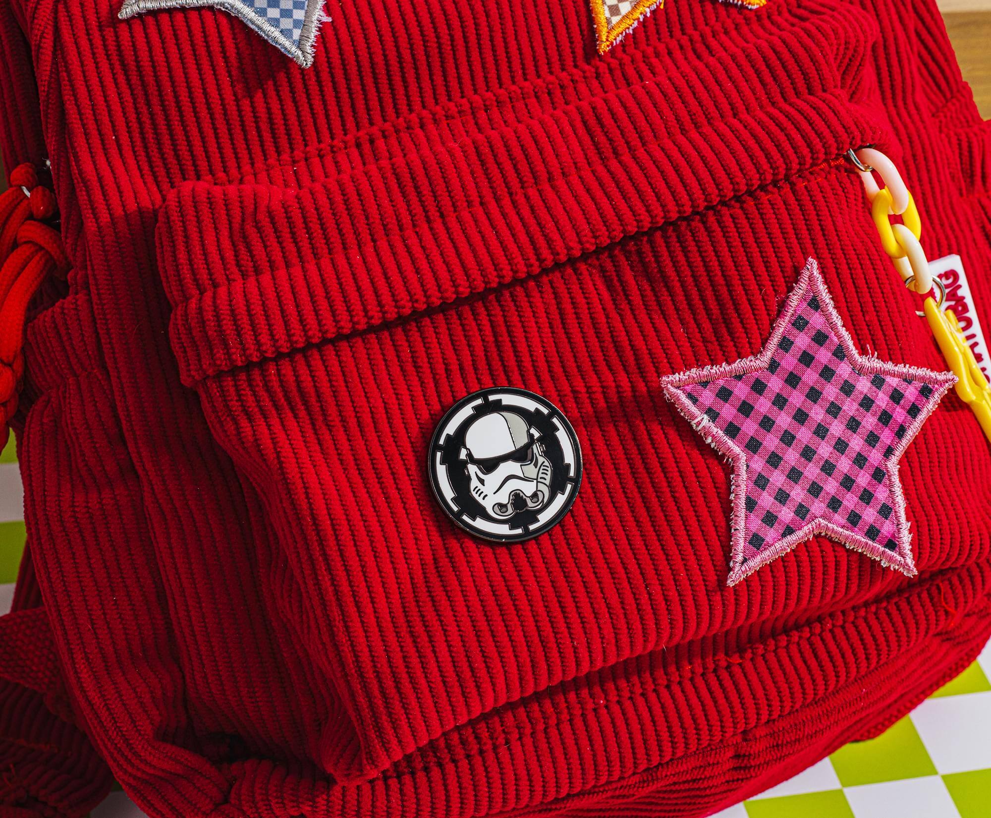 Alt View 4. SalesOne LLC - Star Wars Imperial Stormtrooper Enamel Pin - White/Black.