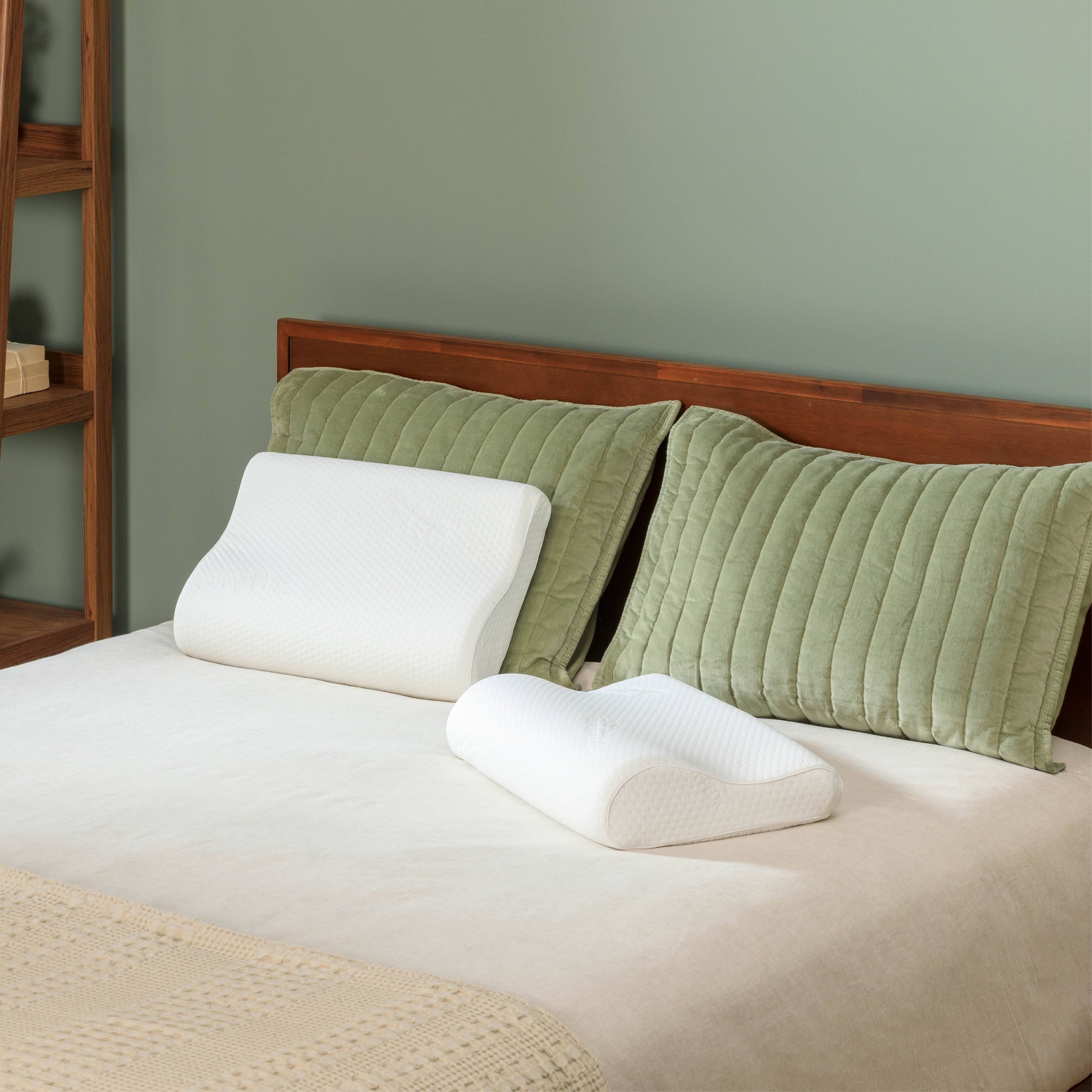 Alt View 5. Tempur-Pedic - Tempur-Pedic TEMPUR-Neck™ Pillow, Standard - Medium Profile - White.