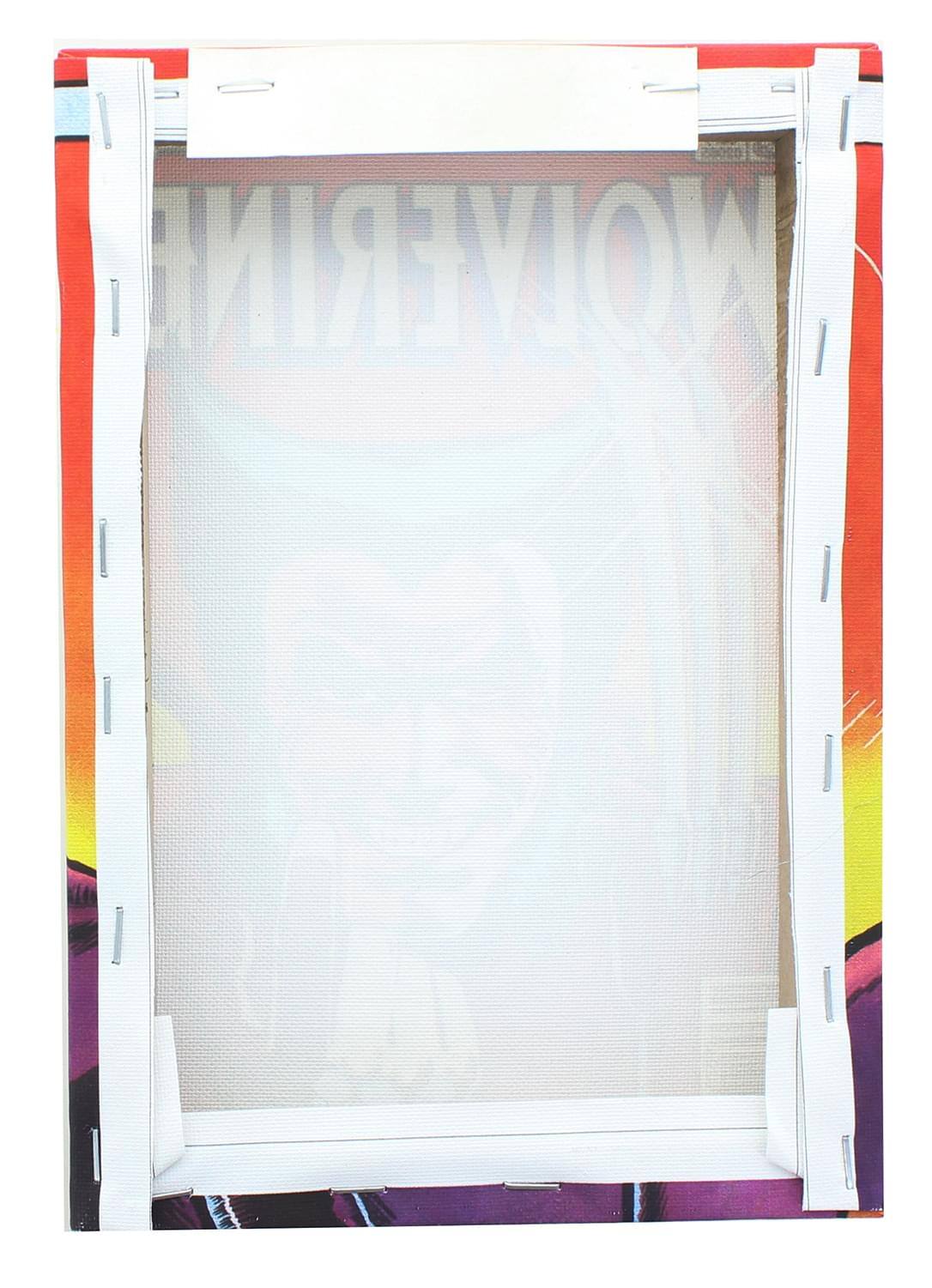 Alt View 1. Marvel - Marvel Comic Cover 9 x 5 Inch Canvas Wall Art | Wolverine #1 - Orange.