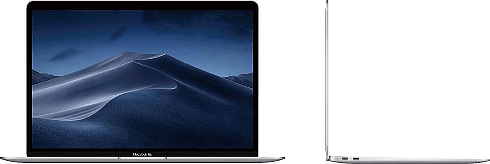 Alt View 10. Apple - Apple MacBook Air 13.3" Certified Refurbished - Intel Core i5 Touch ID - 8GB Memory - 256GB SSD (2019) - Silver.