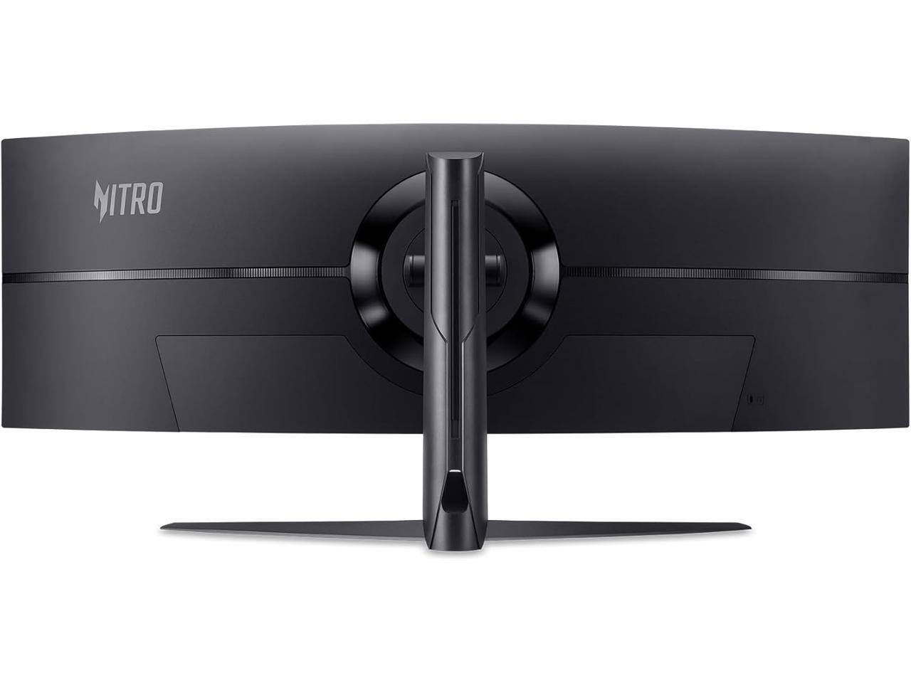 Alt View 9. Acer - Acer Nitro EI491CUR W3 49" Dual QHD Curved Monitor, 144Hz, 1ms, FreeSync Pro, HDR400, USB-C, 32:9.
