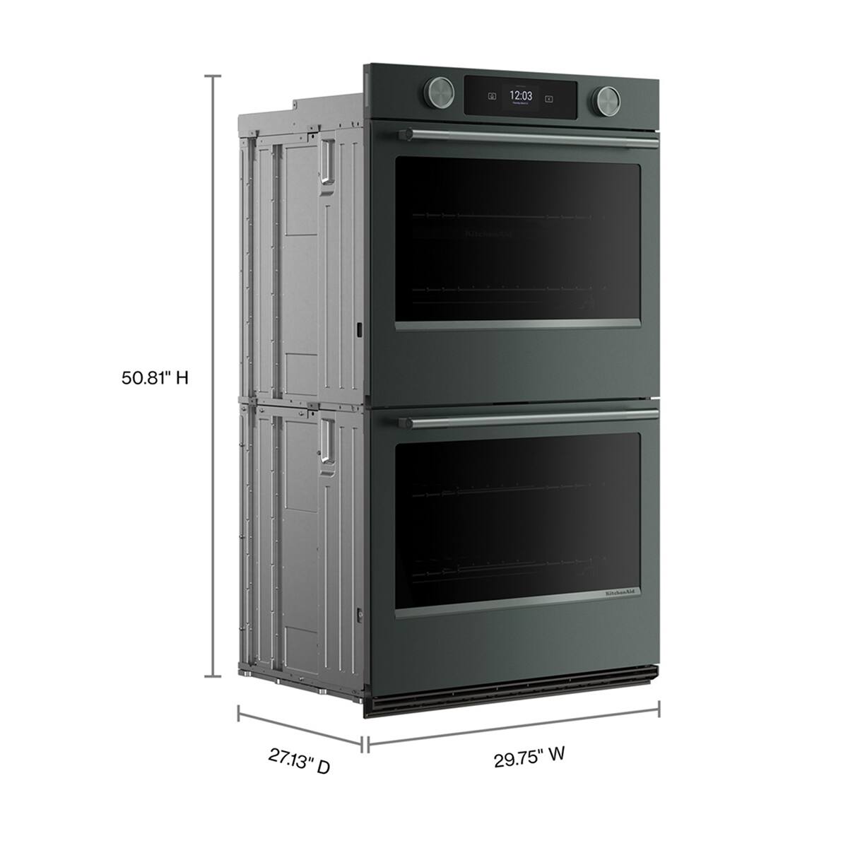 12:03 50.81" H 27.13" D 29.75" W