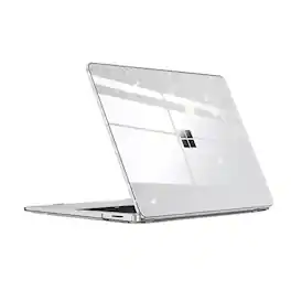 Stock Preferred - Protective Slim Hard Shell Case for Microsoft Surface Laptop 7 - Glittering Clear