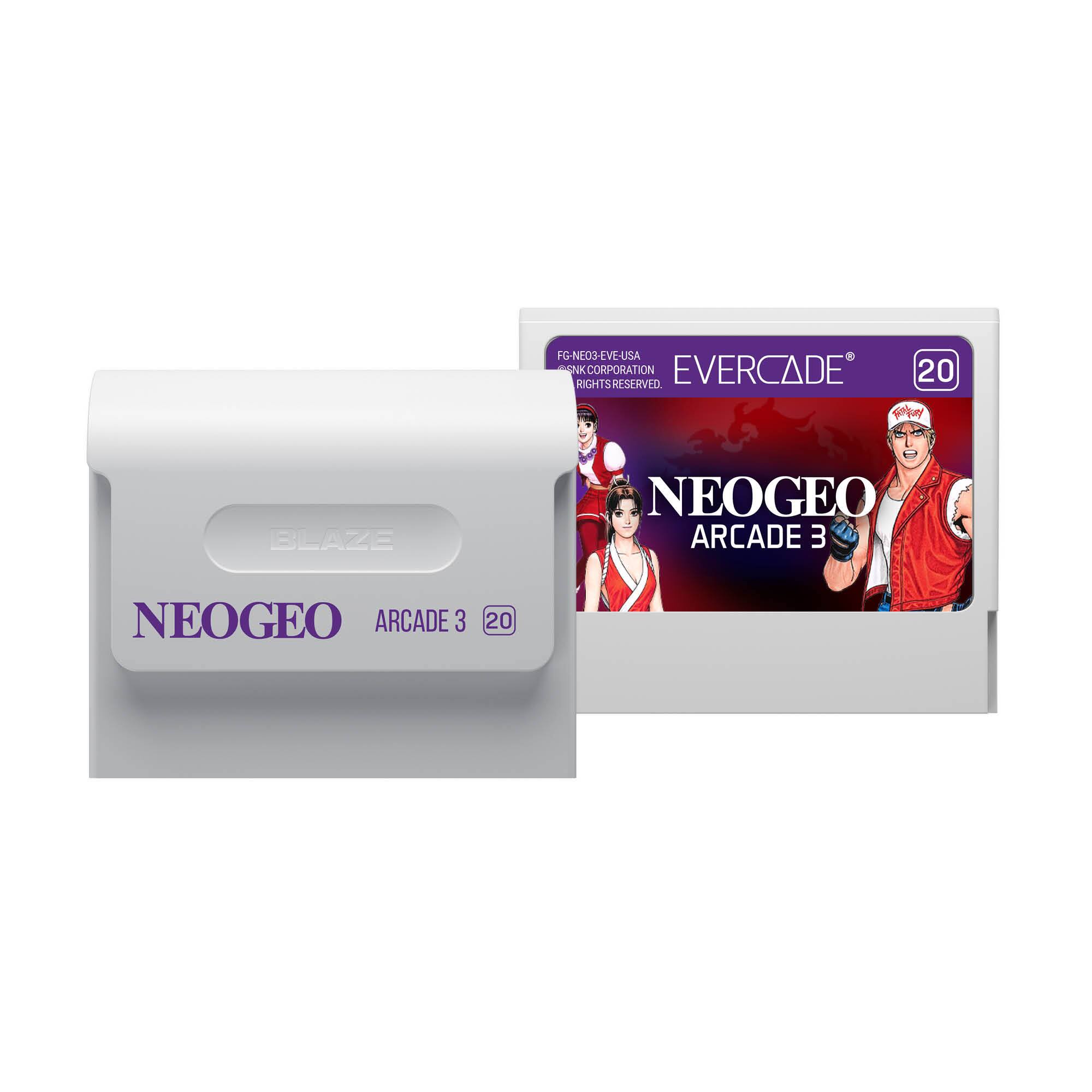 G-NEO3-EVE-USA  
NK RIGHT CORPORATION RESERVED  
EVERCADE  
20  
BLAZE  
NEOGEO ARCADE 3  
NEOGEO ARCADE 3  
20