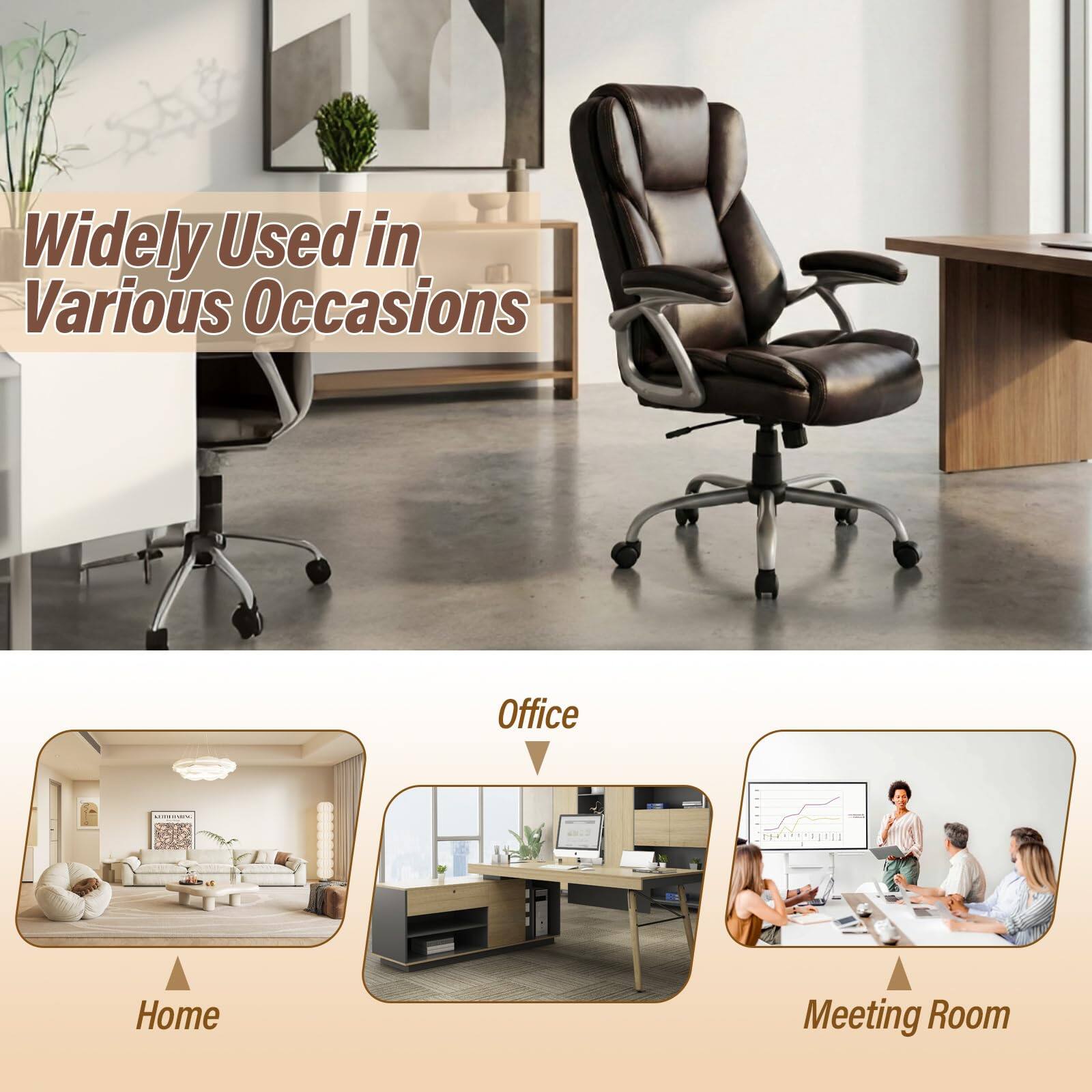Widely Used in Various Occasions

- Office
- Home
- Meeting Room
