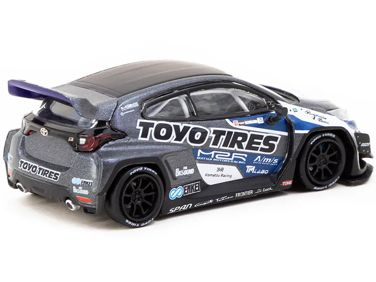 TOYO TIRES  
M2R  
MATSU MOTORS RACING  
Komatsu Racing  
A/m/s  
TONE  
ENKEI  
Bassound  
FRONTIER  
SPAN  
TZe  
De Luch