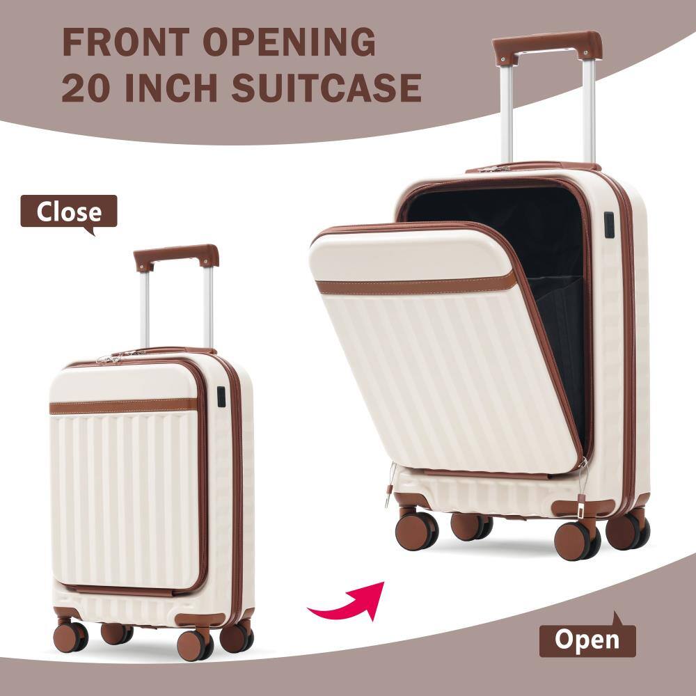 FRONT OPENING  
20 INCH SUITCASE  

Close  

Open