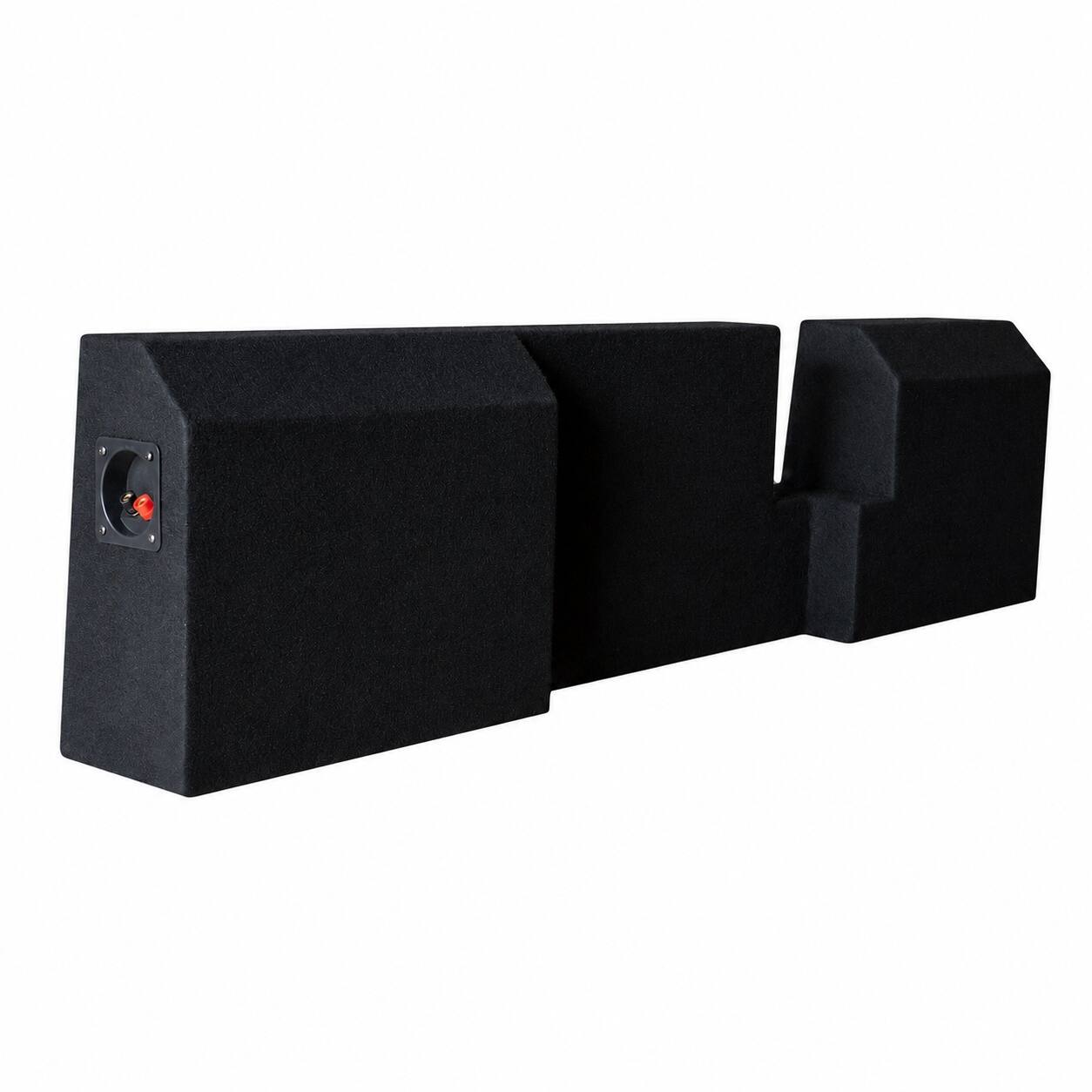 Alt View 5. SoundBox - SoundBox LCE-F003/12U, Ford F150 SuperCab / SuperCrew Dual 12 Subwoofer Enclosure, 2004-2008.