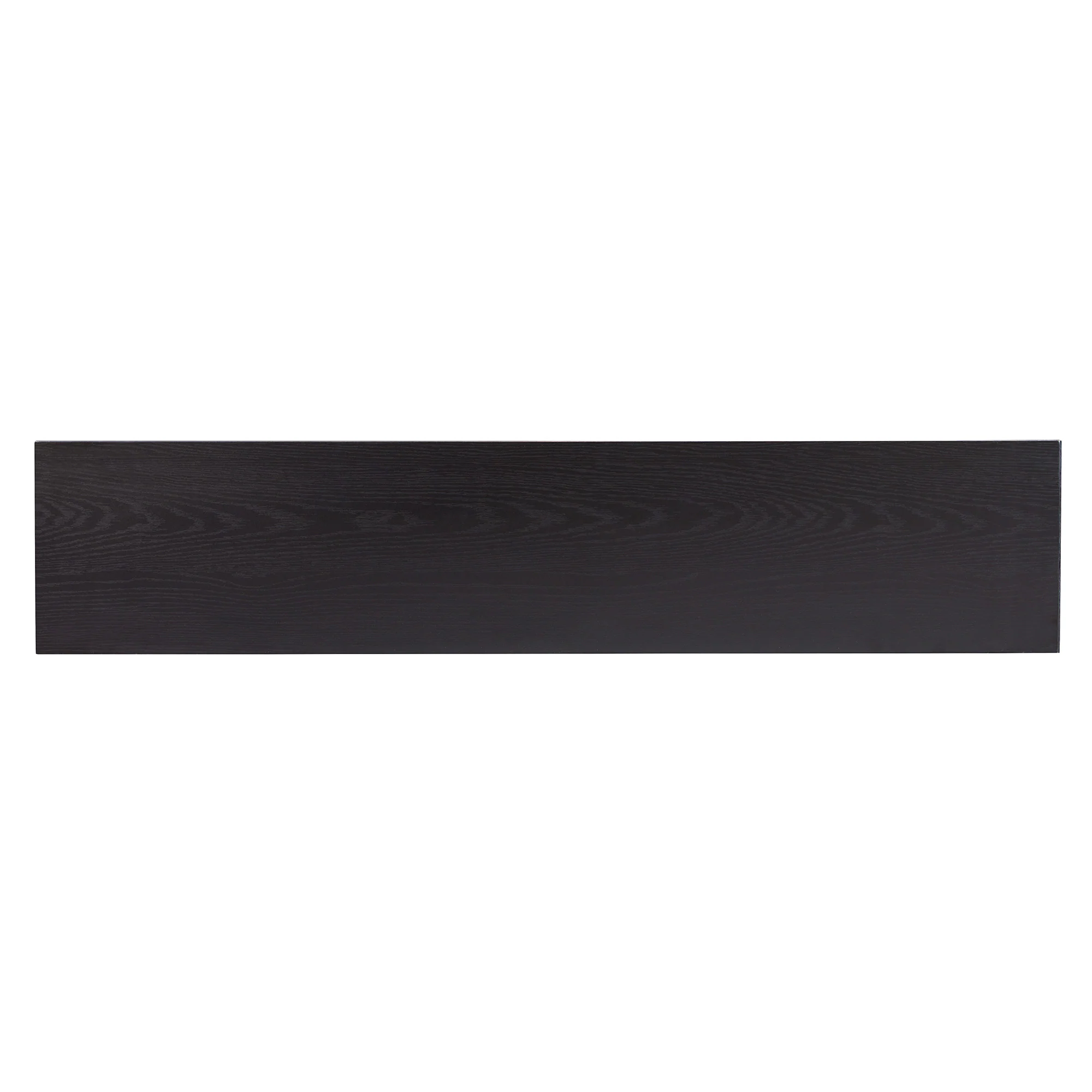 Alt View 2. Hudson&Canal - Piedmont 56" Wide Rectangular Fluted Console Table - Black.