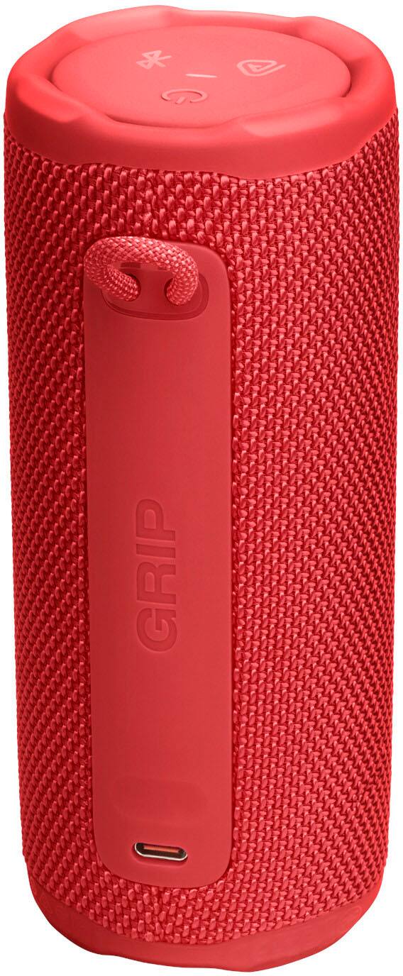 Alt View 1. JBL - Grip Portable Wireless Speaker with Built-In Light - 2025 - Red.