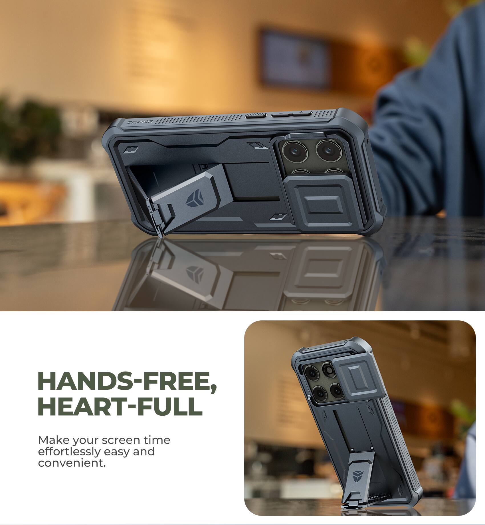 HANDS-FREE, HEART-FULL

Make your screen time effortlessly easy and convenient.
