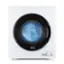 Black+Decker 3.5 Cu.Ft. Stackable Smart Electric Dryer with Standard Wall Outlet - White