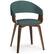 Front. Simpli Home - Lowell Bentwood Dining Chair - Light Turquoise Blue.