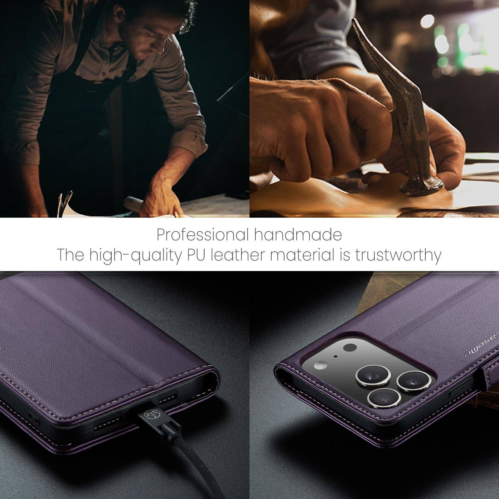 Professional handmade  
The high-quality PU leather material is trustworthy