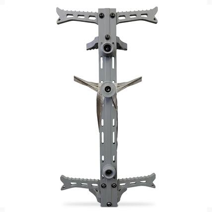 Front. Hawk - Hawk Helium 4-Pack Aluminum Climbing Sticks, Tree Stand Hunting Gear, 20 Inch - Brown.