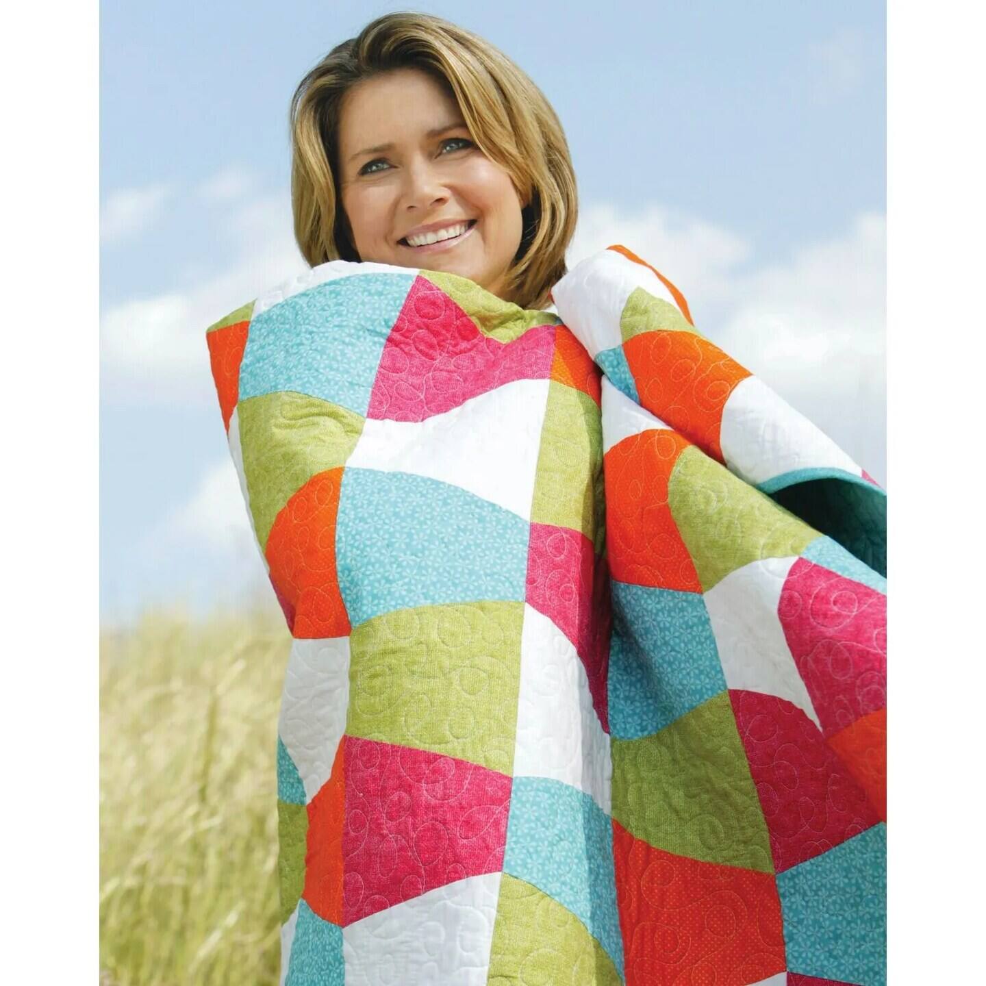 Alt View 2. AccuQuilt - AccuQuilt GO! Fabric Cutting Dies; 6-1/2 inch; Tumbler - Orange.