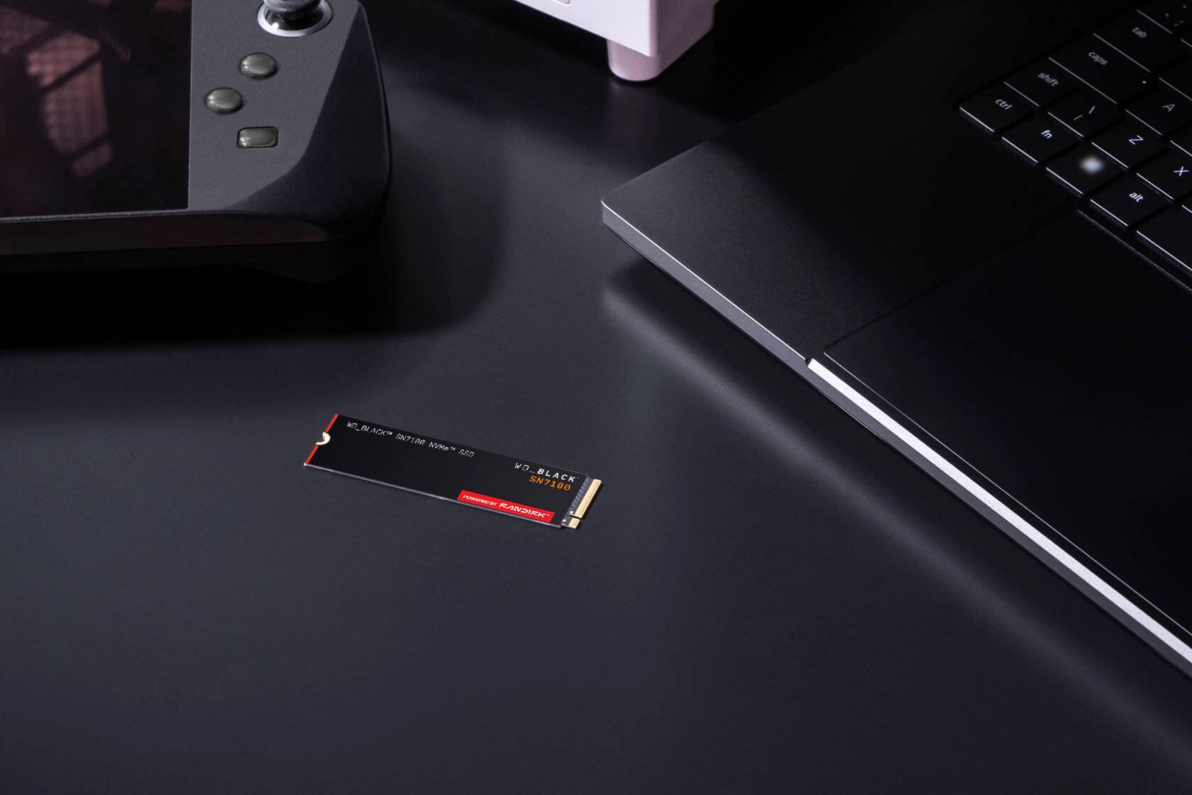ctrl shift fn caps I I tab Z alt A X KO_R.A NO_ R BLACK SN7100 NVMe - A W SN7100 BLACK IS/EEST RANDISK