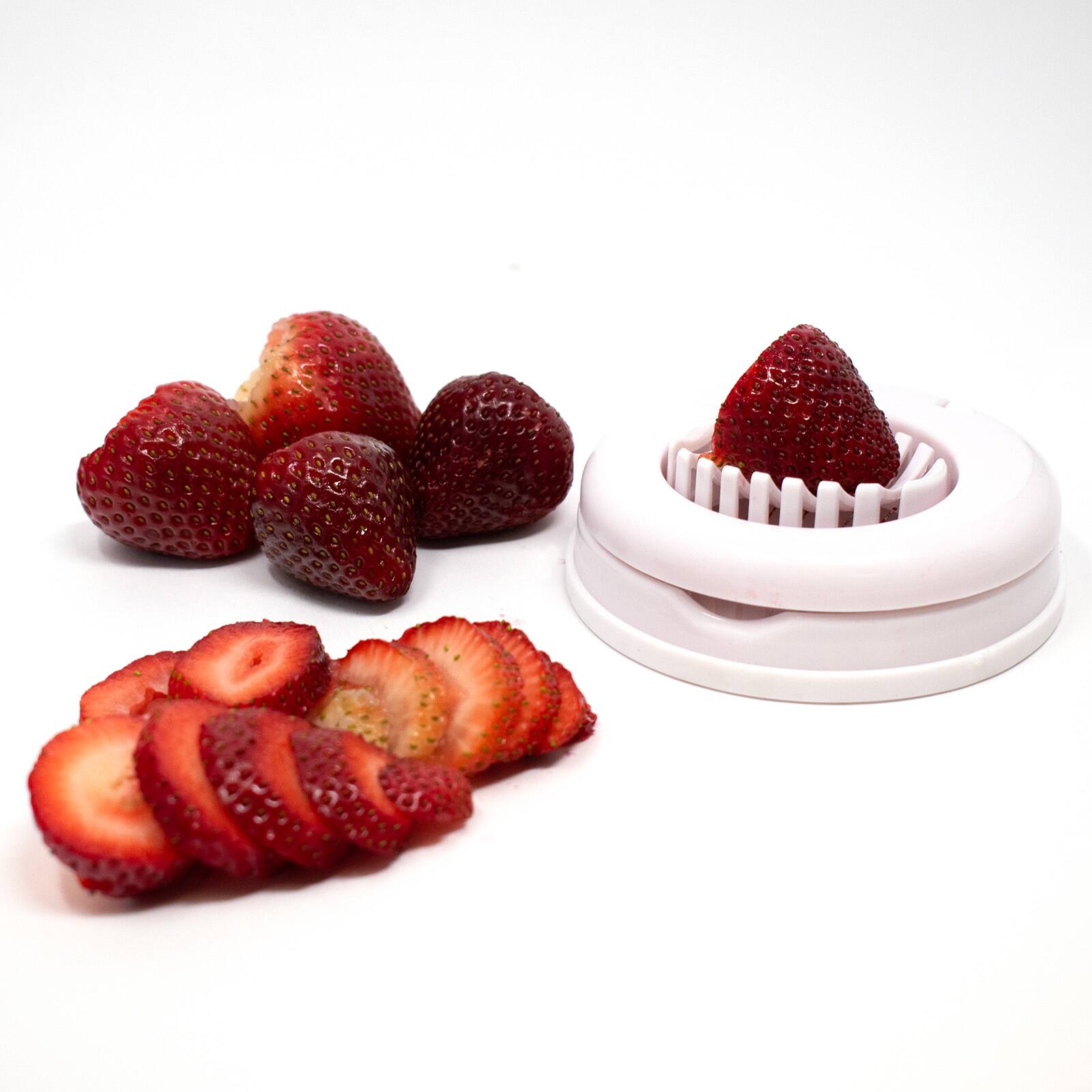 Alt View 3. Norpro - Egg and Mushroom Slicer, White - White.