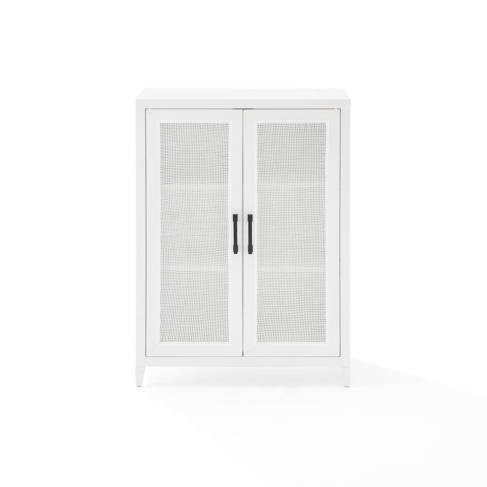 Left. Crosley Furniture - Milo Stackable Kitchen Storage Pantry - White.