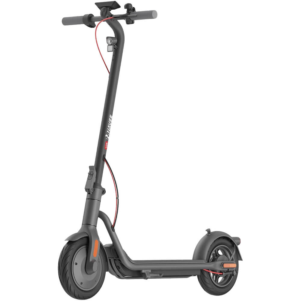 Front. NAVEE - NAVEE NAVEEV25 V25 Electric Scooter - Black - Black.