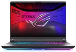 ASUS - ROG Strix G16 16" 2.5K 240Hz Gaming Laptop - Intel Core Ultra 9 HX - 16GB DDR5 - NVIDIA GeForce RTX 5060 - 1TB SSD - Eclipse Gray - Front_Zoom
