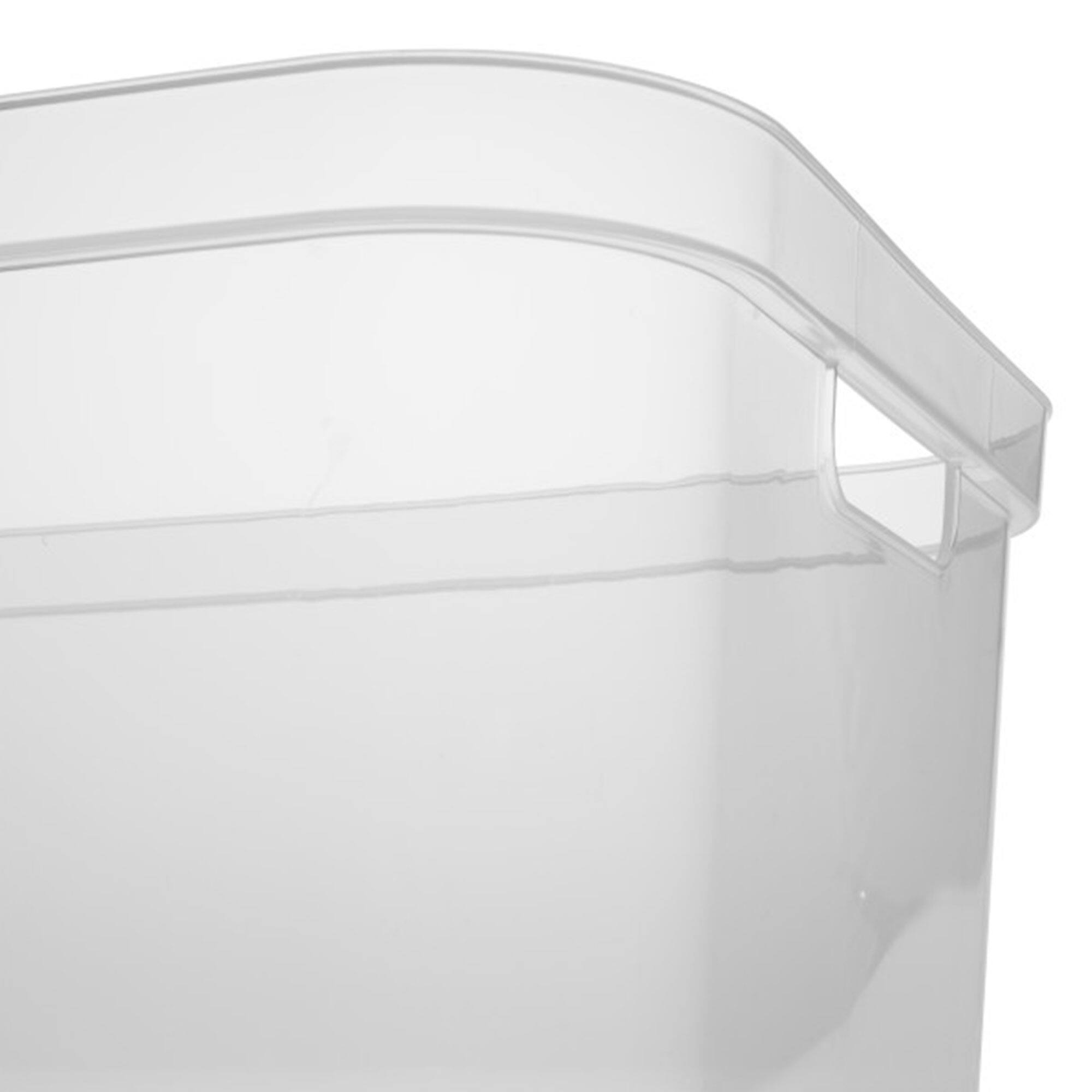 Alt View 5. Sterilite - Sterilite 4.25 x 8 x 12.25 Inch Storage Bin with Carry Through Handles, (8 Pack).