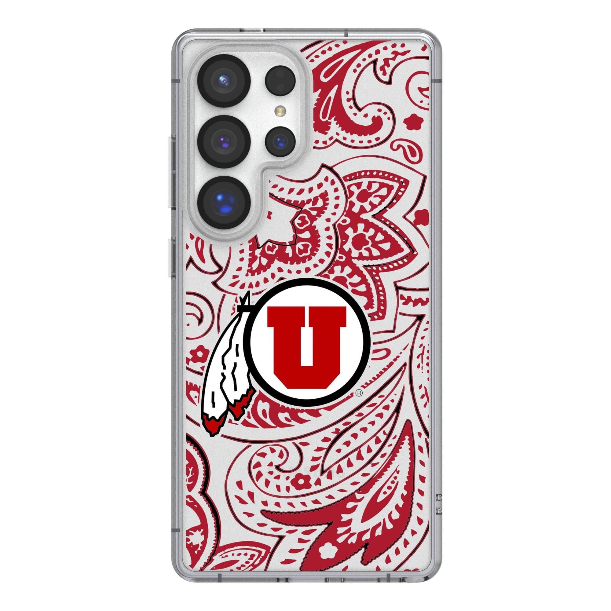 Keyscaper - NCAA - Utah Utes Paisley Galaxy Clear Case - S25 Plus - Multicolor price history on PriceWatchPro