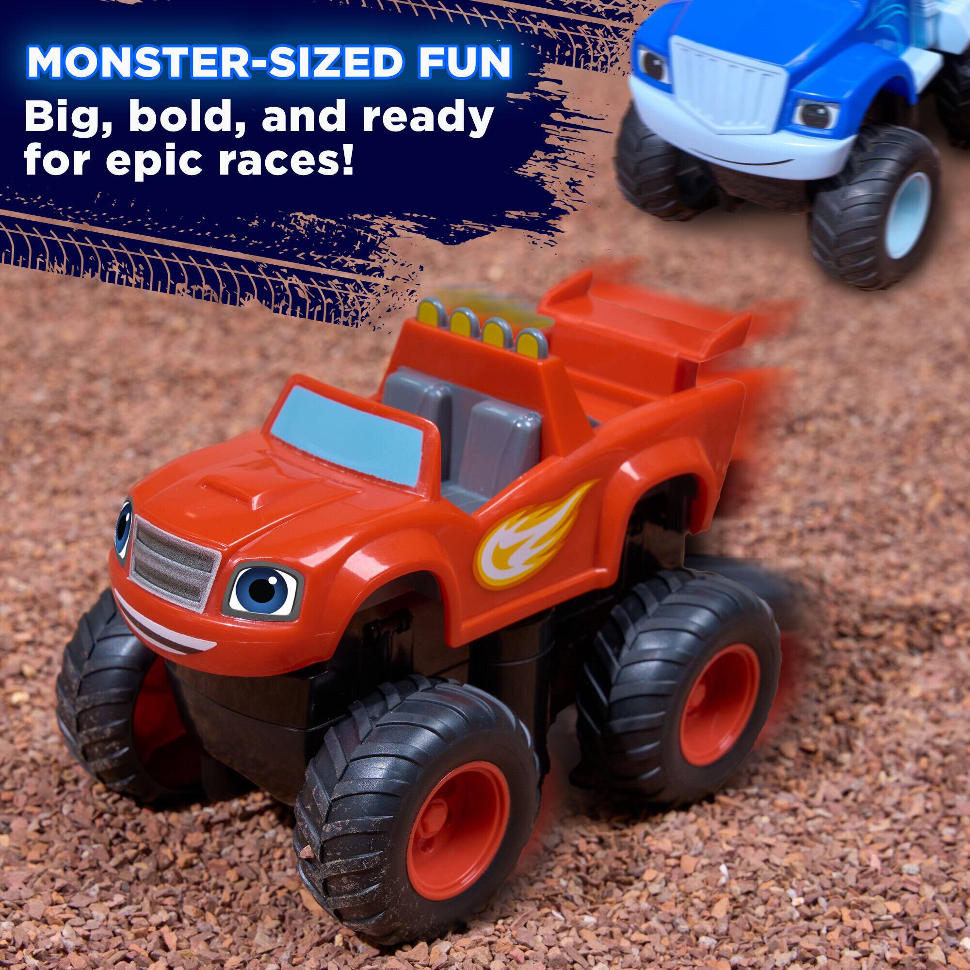 MONSTER-SIZED FUN  
Big, bold, and ready for epic races!