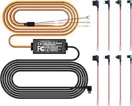 pelsee - Type-C Hardwire Kit for S12 Telephoto Version / P12 PRO MAX Dash Cam – Low Voltage Protection - Black