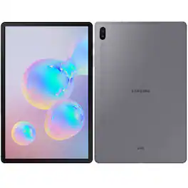 Samsung - Refurbished Excellent - Refurbished Galaxy Tab S6 10.5" T865 (Fully Unlocked) 128GB - Mountain Gray