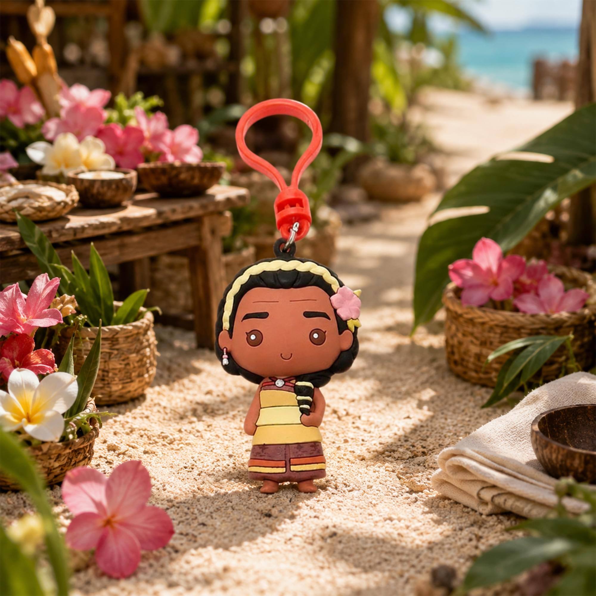 Alt View 3. Monogram - Disney Moana Series 2 Blind Bag 3D Foam Bag Clips | 3 Random.
