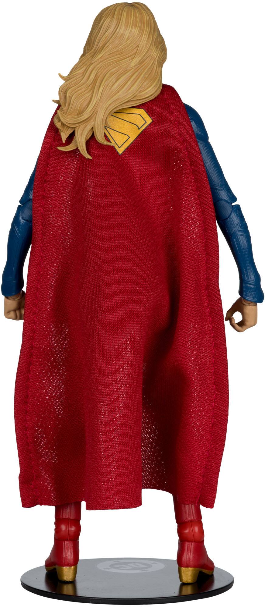 Back. McFarlane Toys - DC Multiverse 6.8" Supergirl and Baby Krypto (Supergirl Movie) Action Figure (Deluxe Theatrical Edition).