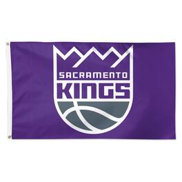 WinCraft - Sacramento Kings 3' x 5' Primary Logo Single-Sided Flag - Multicolor