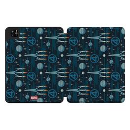 Keyscaper - Marvel Pattern Tablet Case - Apple iPad (10th Gen) - Fantastic Four