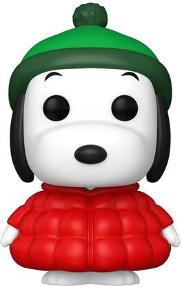 Funko - POP! Animation: Peanuts - Snoopy in Puffer Jacket (Styles May Vary) - COLLECTIBLES - Multicolor