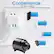 Convenience
No built-in battery. If used, it must be connected to a portable or fixed power supply.
- Power bank
10000mAh
≈35-40h
- Power sockets
AC100-250V
7X24h
- Wall charger
7X24h
- Car charger
7X24h and more