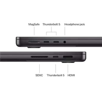 Apple MacBook Pro 14 inch Laptop M5 Max chip with 18 core CPU and Apple MacBook Pro 14 inch Laptop M5 Max chip with 18 core CPU and
