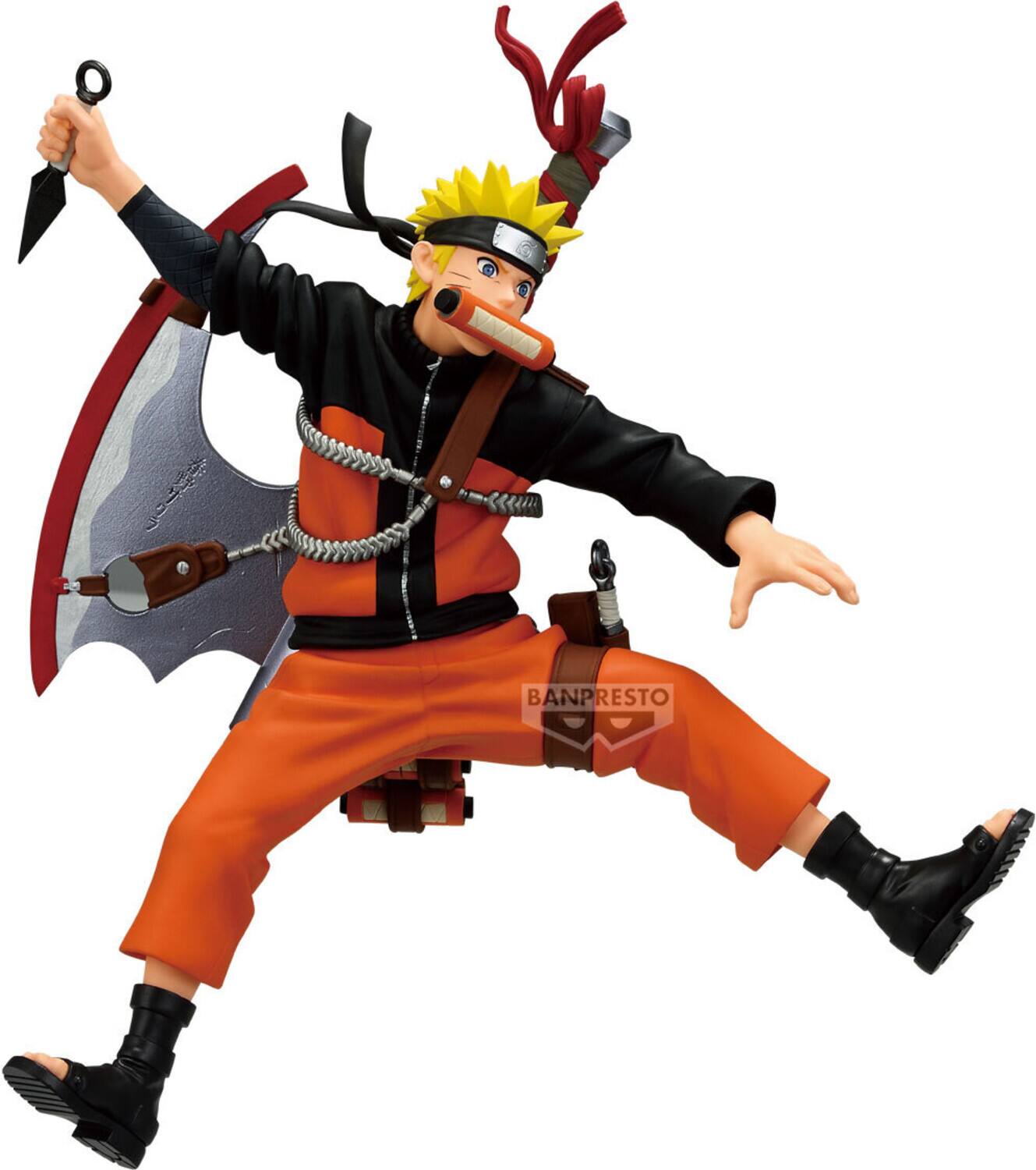 Alt View 1. PopMarket - Banpresto - Naruto 72 Series 33 - Vibration Stars - Naruto Uzumaki Statue   - COLLECTIBLES - Multicolor.