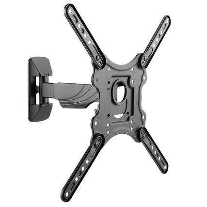 Front. CorLiving - CorLiving Full-Motion X-frame Wall Mount for 23" - 55" TVs - Black.