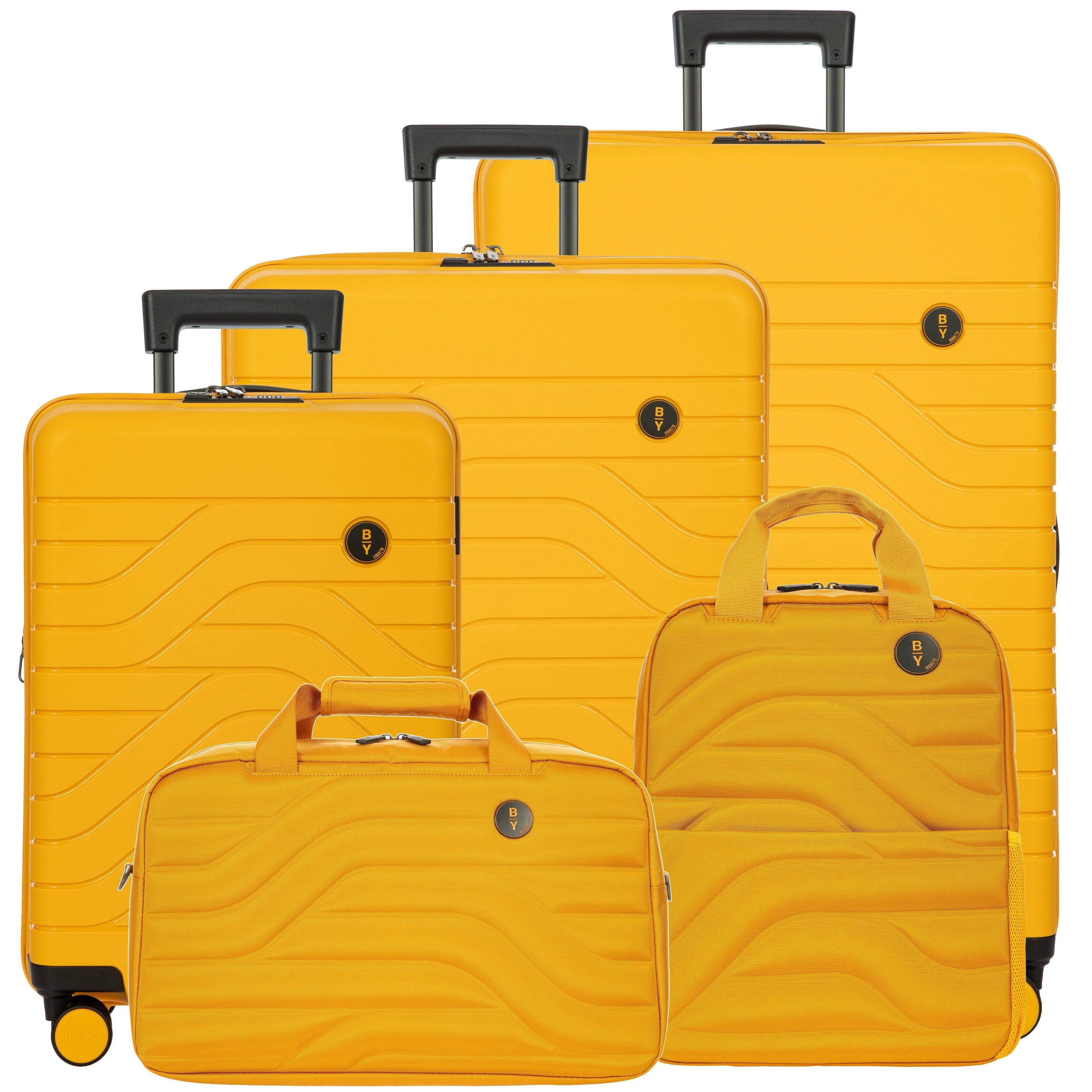 Alt View 4. Bric's - Ulisse Expandable 28" Checked Spinner Luggage - Mango.