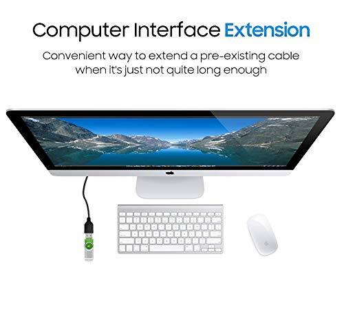 Computer Interface Extension  
Convenient way to extend a pre-existing cable when it's just not quite long enough