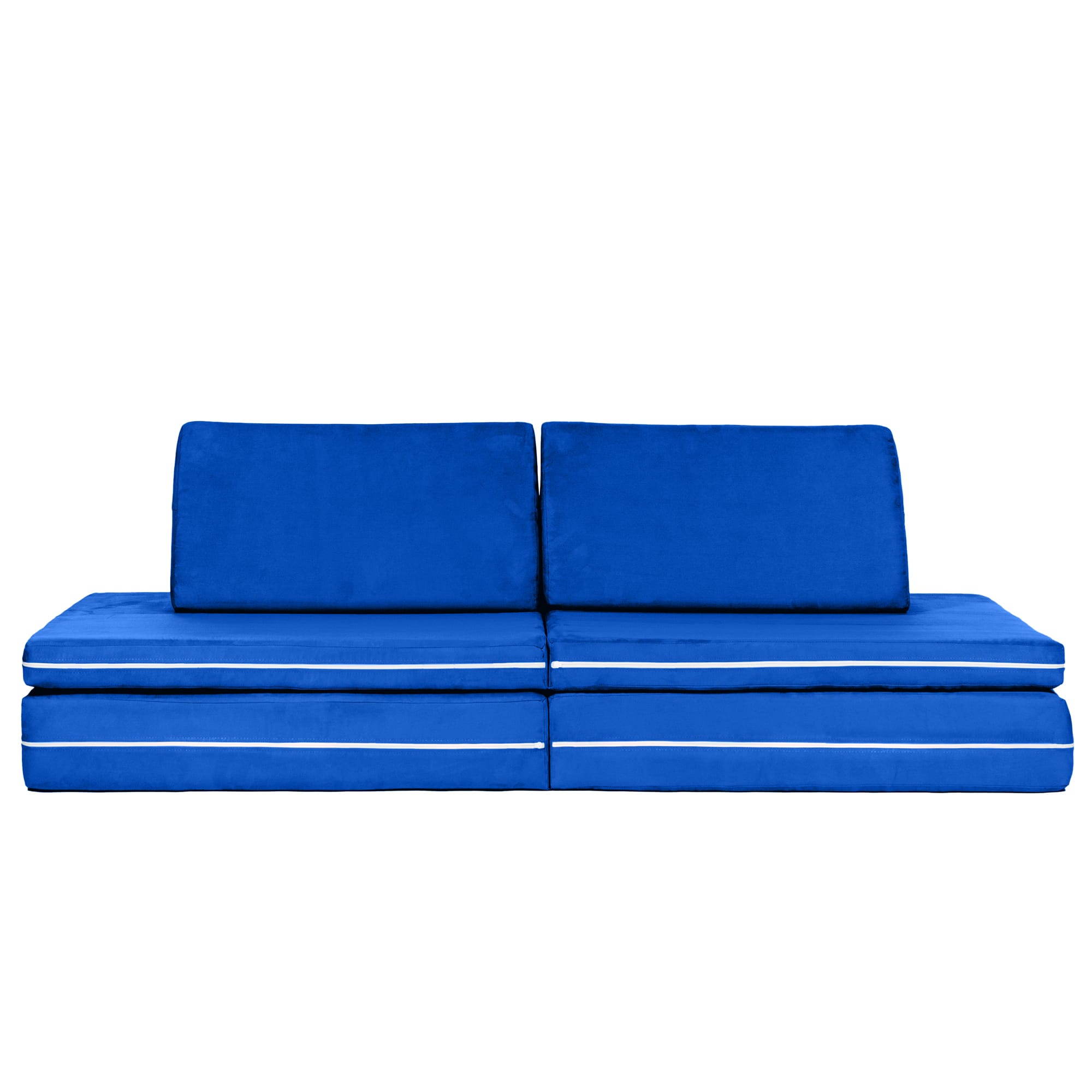 Alt View 3. Jaxx - Jaxx Zipline Playscape Imaginative Furniture Playset for Creative Kids, Original Set, Blueberry - Blueberry.