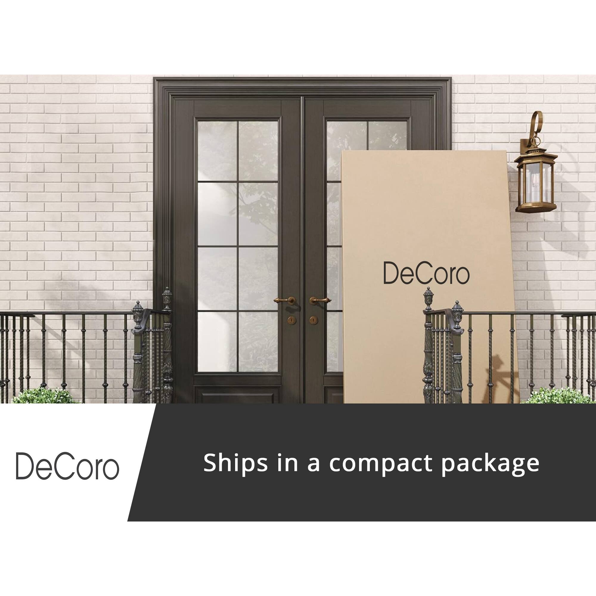 DeCoro  
Ships in a compact package