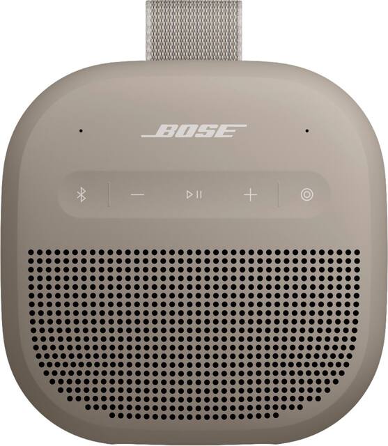Bose - SoundLink Micro (2nd Gen) Portable Bluetooth Speaker with Waterproof / Dustproof Design - Sandstone
