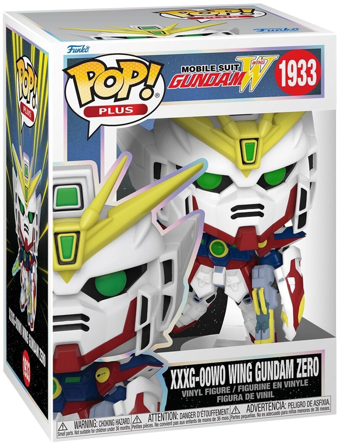 OY Toaly Funko WING MOBILE SUIT M POP! GUNDAM W 1933  PLUS PLUS DIS-OT T FNT EEA XXXG-OOWO WING GUNDAM ZERO FIGURINE EN VINYLE FIGURE / VINYL DE VINIL FIGURA ASFIXIA. ADVERTENCIA: PELIGRO DE menores de 36 meses. TOUFFEMENT. adecuado para nios ATTENTION: DANGER D Partes pequeias. No es de moins de 36 mois. CHOKING HAZARD. convient pas aux enfants WARNING: under 36 months Petites pieces. Ne Not suitable for children Small parts.
