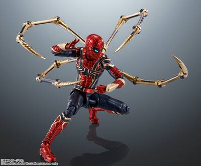 BANDAI IRON SPIDER フィギュア S.H. Figuarts Iron Spider Figure (Avengers: Infinity War)