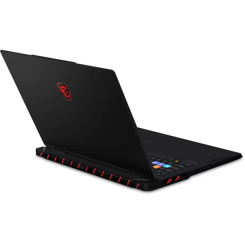 Alt View 4. MSI - MSI Raider 18 HX 18" Gaming Laptop,Ultra 9 285HX,64GB RAM,2TB SSD,RTX 5090,Backlit Keyboard,Win 11 Pro,Black - Black.