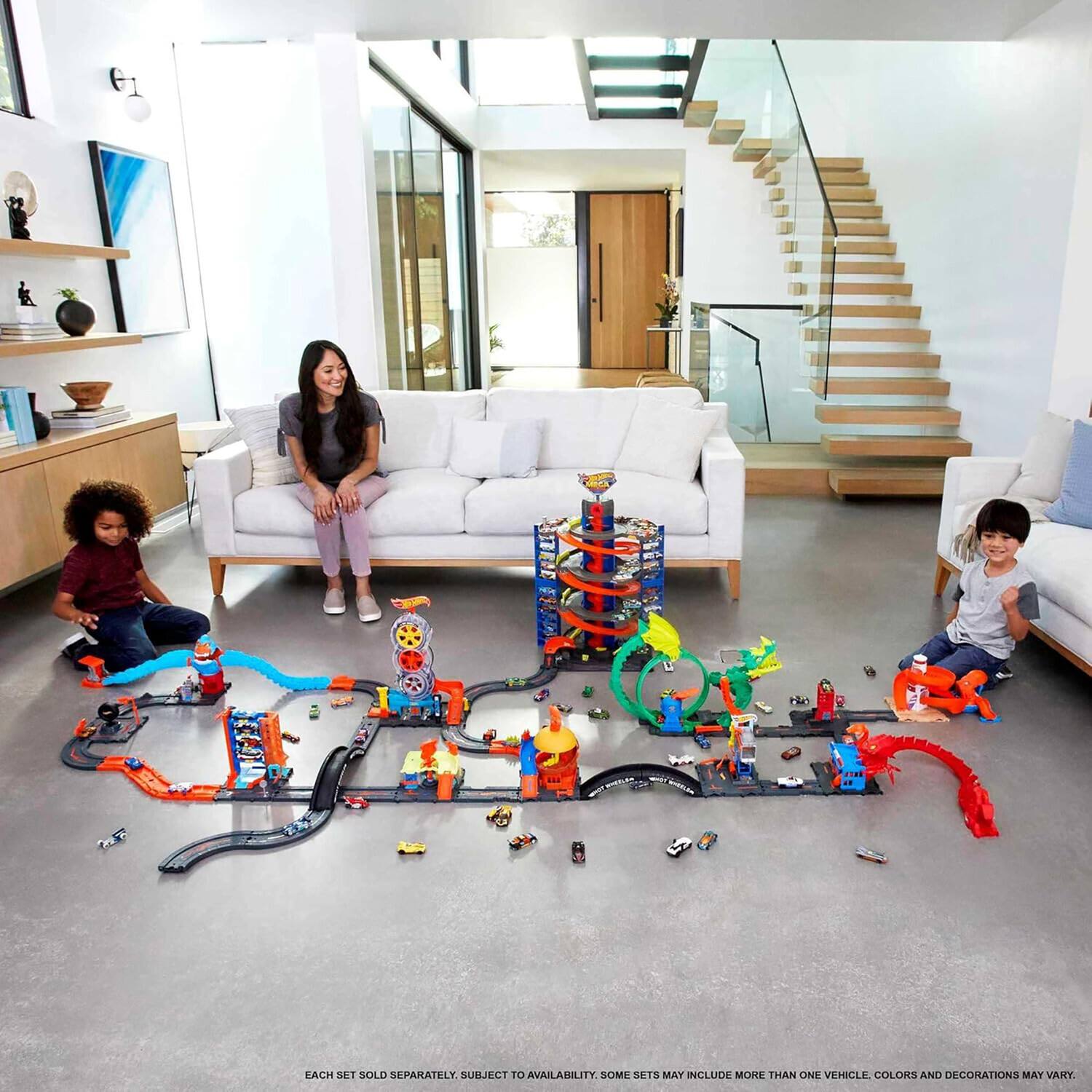 Each set sold separately. Subject to availability. Some sets may include more than one vehicle. Colors and decorations may vary.