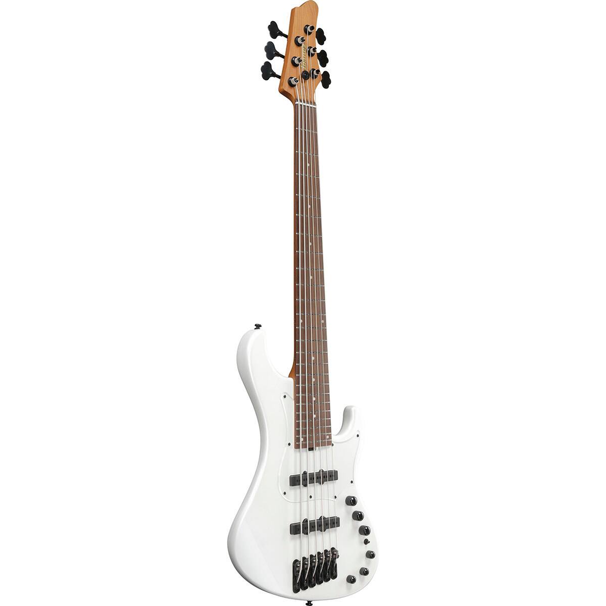 Alt View 2. Ibanez - Ibanez MDM Mode Series MDM1006 Electric Bass Guitar, Pearl White.